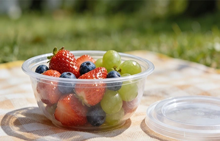 fruit plastic bowl